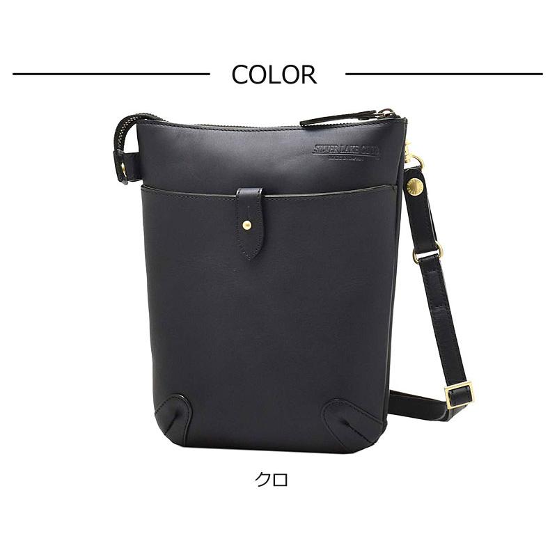 シルバーレイククラブ SILVER LAKE CLUB レザーショルダーバッグ