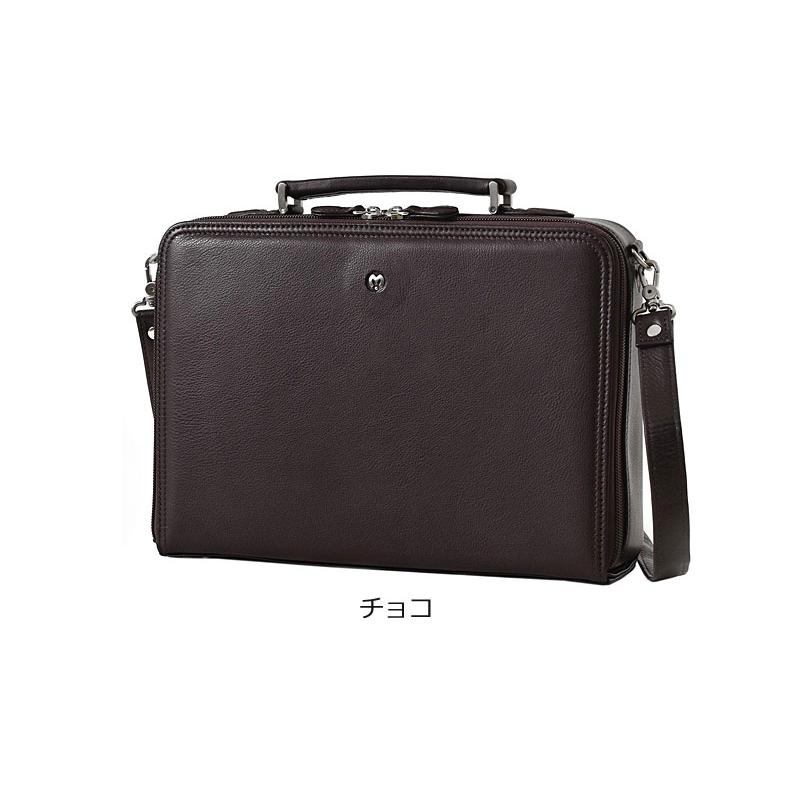 未使用品 mila schon　ミラ・ショーンビジネスバッグ A4B4サイズ対応 mila schon（ミラショーン） レザービジネスバッグ A4ジャスト 日本製