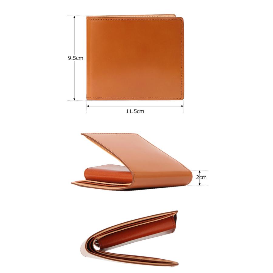 P.I.D PID ピーアイディー 二つ折り財布 コードバン Vasto ヴァスト