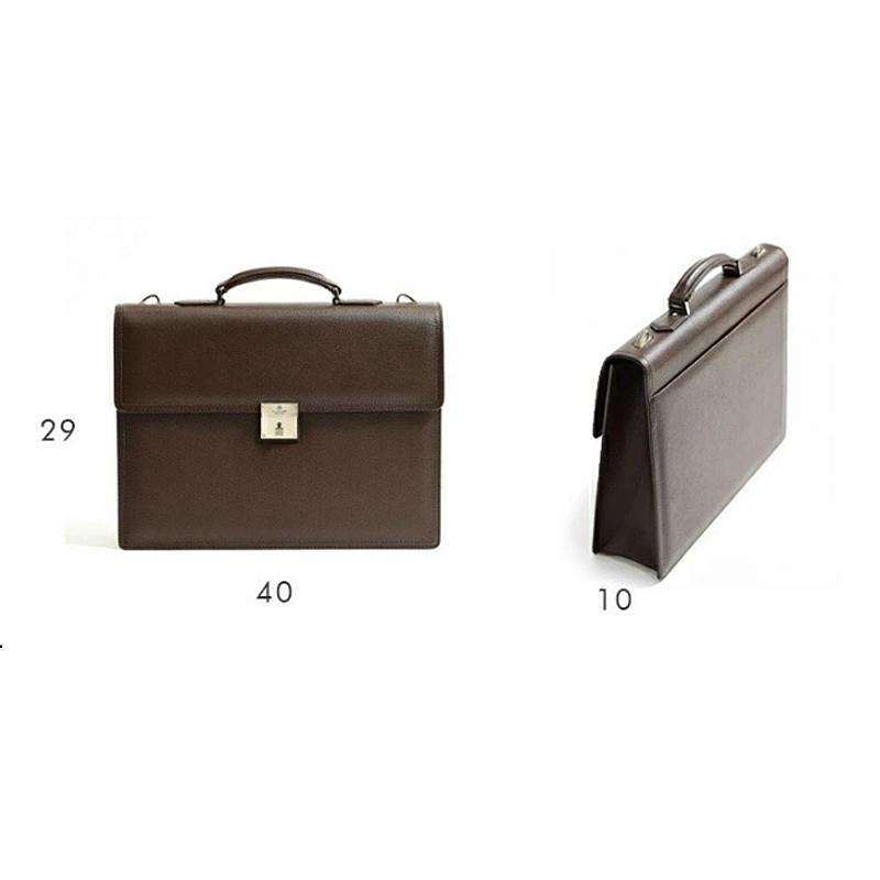 ランバン コレクション LANVIN COLLECTION レザービジネスバッグ A4 マクシム 日本製 本革 牛革 革 280523の画像