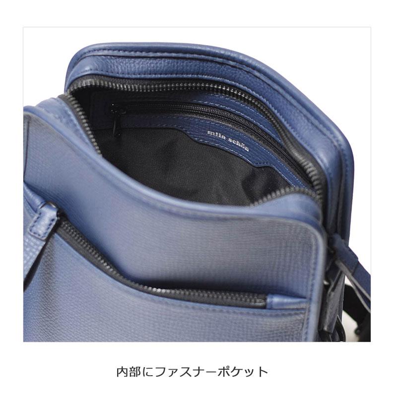 ミラショーン mila schon バル レザーショルダーバッグ 291152 メンズ  ショルダー 日本製 本革 斜め掛け 旅行 正規取扱店の画像