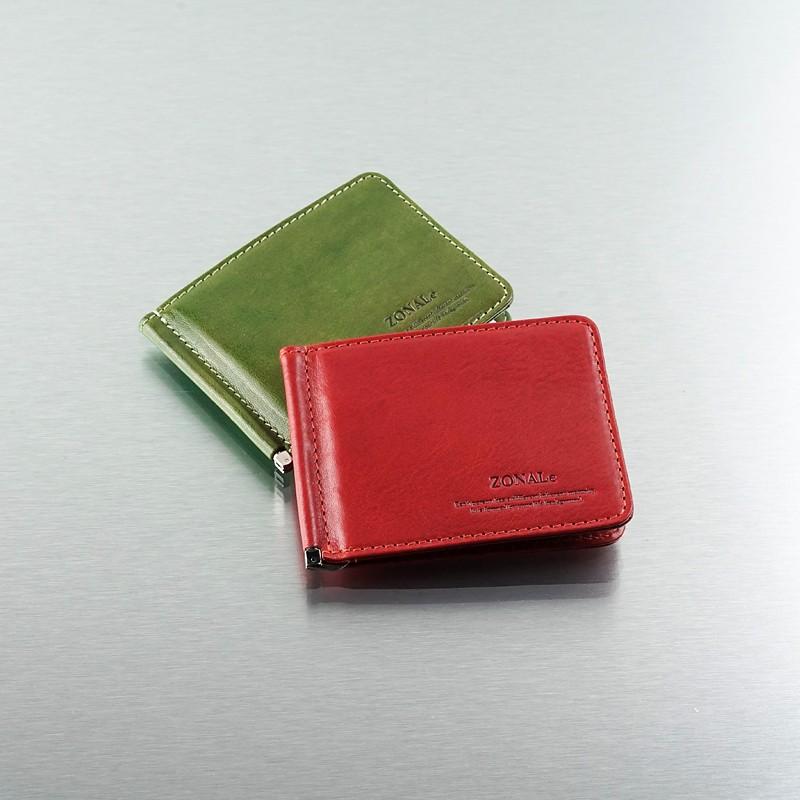 ゾナール ZONALe イタリアンレザー マネークリップ レンジナ RENZINA 31083(北海道沖縄/離島別途送料) 正規取扱店 ZONALe（ゾナール） イタリアンレザー マネークリップ レンジナ