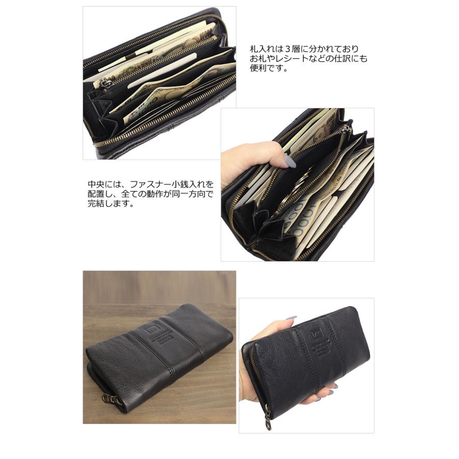 Lee（リー） ラウンドファスナー長財布 loose II ルーズII 320-2114