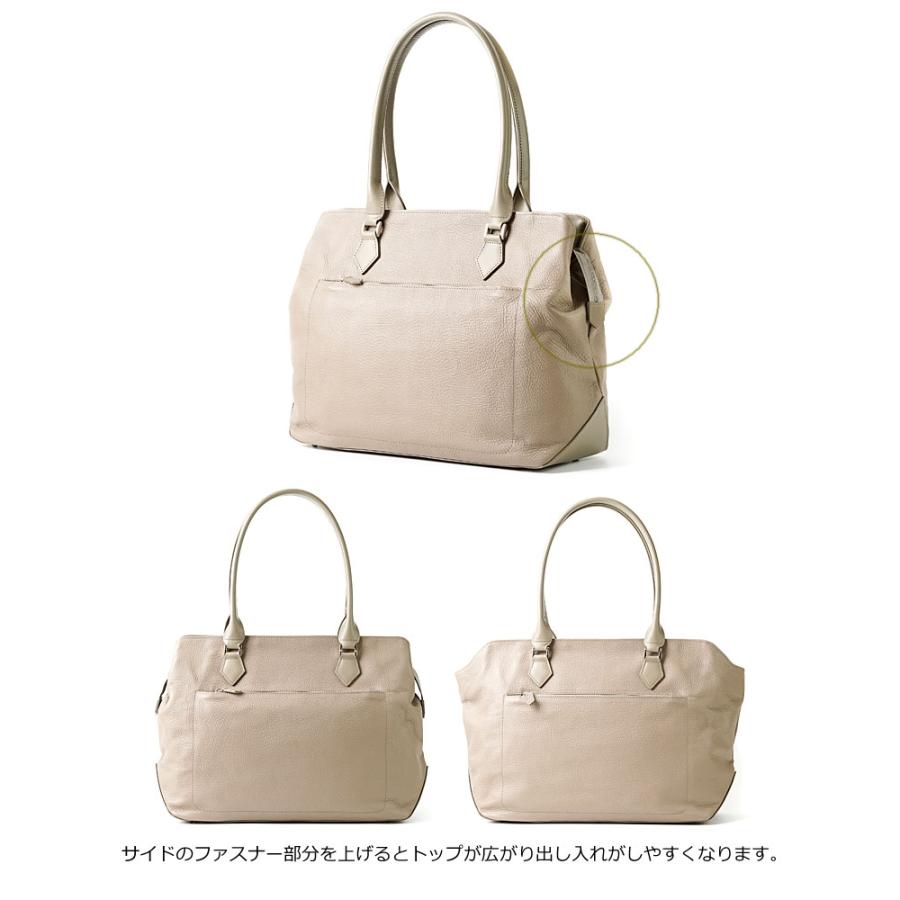 ファイブウッズ FIVE WOODS トートバッグ LITHE ライズ 39421 手提げバッグ 肩掛け 牛革 日本製 スムースレザー セットアップ機能 ボトルホルダー 正規取扱店の画像