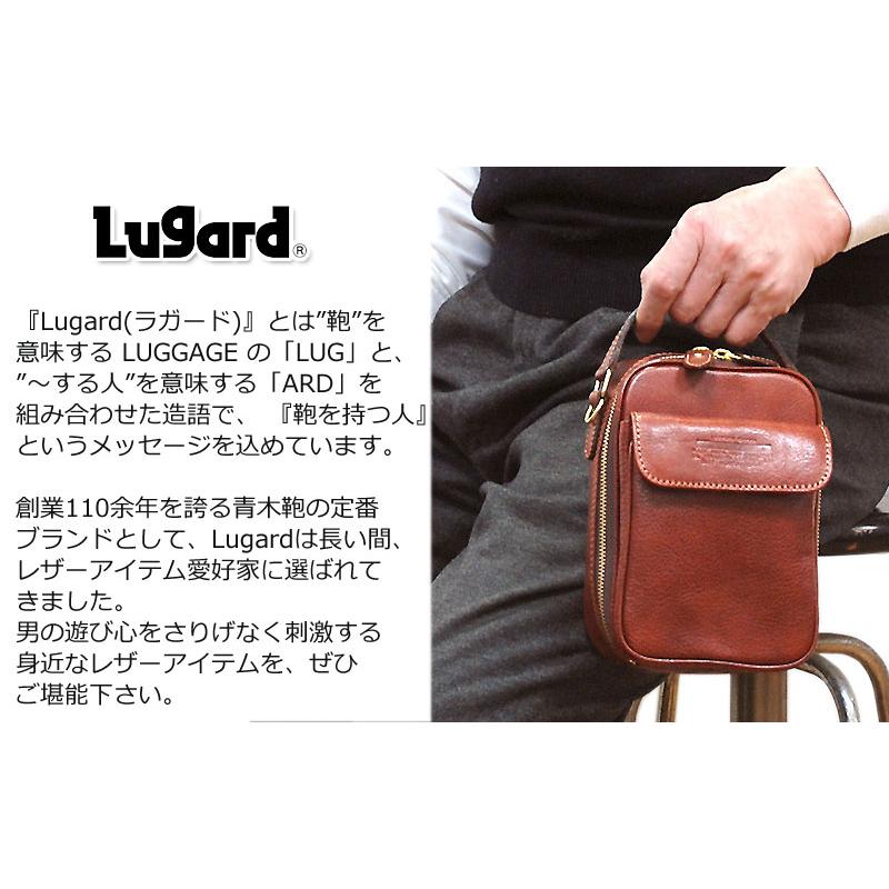 青木鞄 ラガード Lugard 2WAYミニショルダーバッグ 手提げポーチ メンズ 本革 NEVADA ネヴァダ 4965｜ookawabag｜04