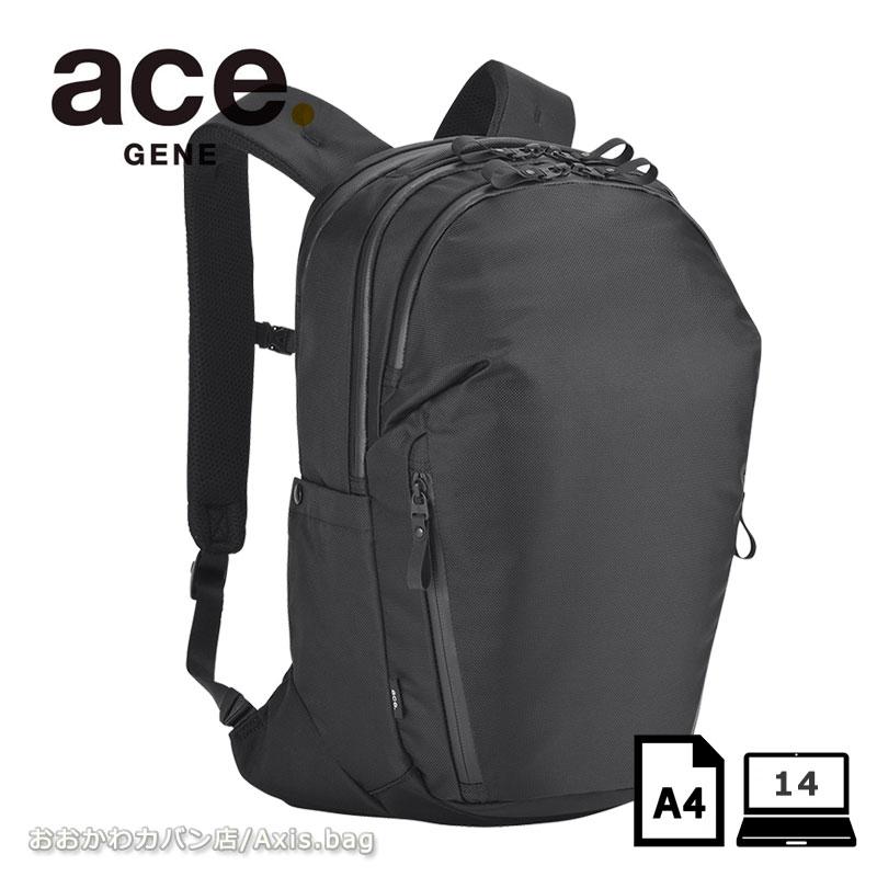 エースジーン ACEGENE ビジネスリュック A4 14inch PC対応 ラグ 