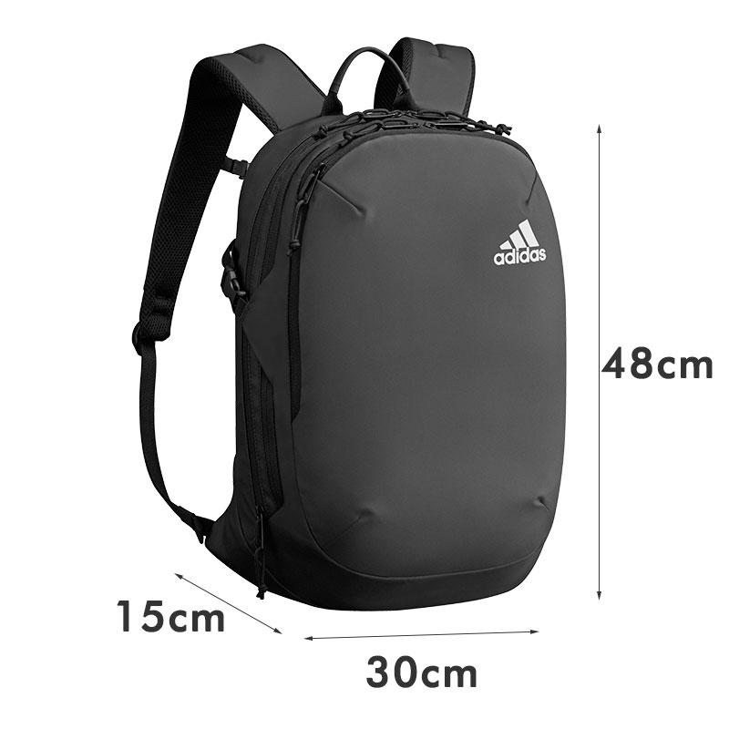 セールアディダス adidas リュックサック ビジネス 23L PC収納 15.6インチ 68053  メンズ キッズ　 マチ拡張 エキスパンダブル ノートPC 通勤返品交換不可｜ookawabag｜04