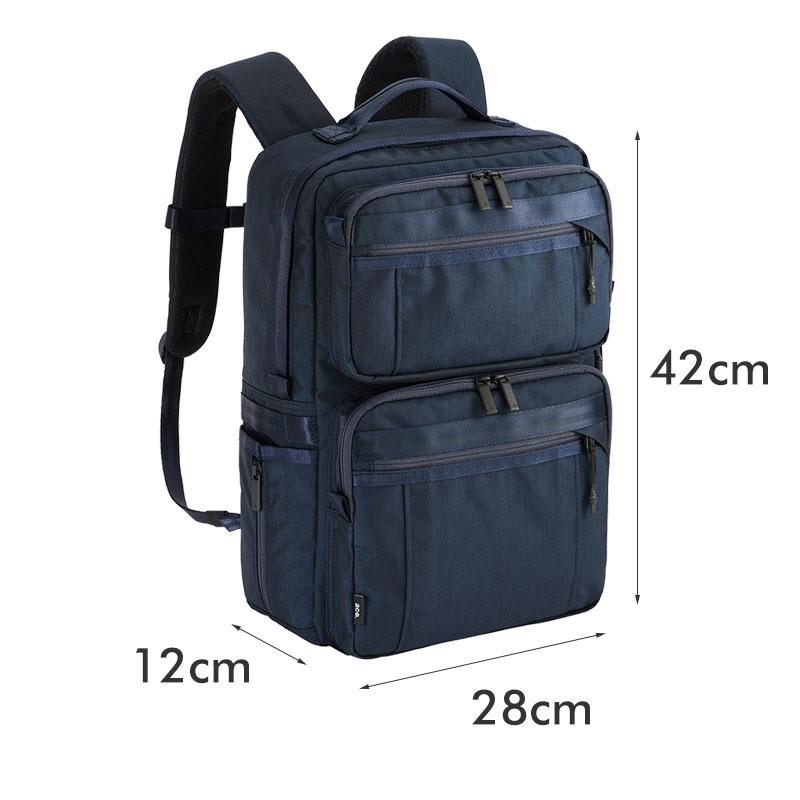 【美品】エースジーン ビジネスリュック 3ルーム 15.6インチPC収納 Ace（エース） ≪15%OFFクーポン≫ リュック リュックサック ビジネス