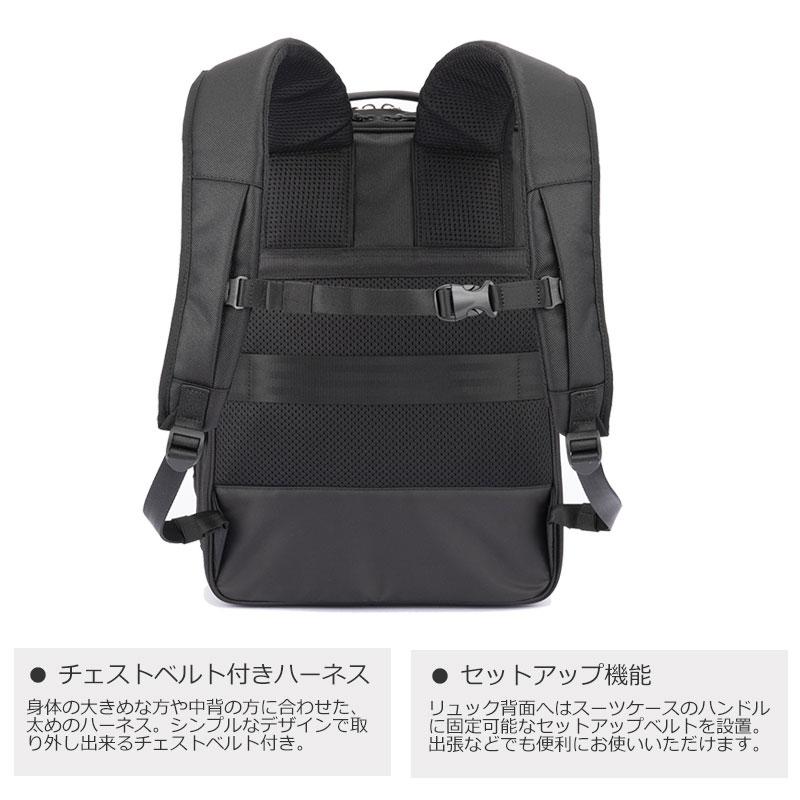 【新品・未使用】エースジーン ビジネスリュック 黒 軽量 A4 ace. GENE LABEL 最大51%☆5/11迄 正規品5年保証 エースジーン