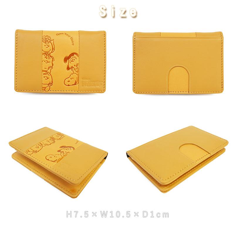 ピーナッツ PEANUTS スヌーピー SNOOPY パスケース 名刺入れ カード