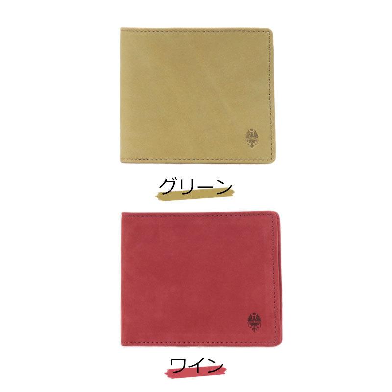 ビアンキ Bianchi ヌバック革 二つ折り財布 サイフ brina(ブリーナ  