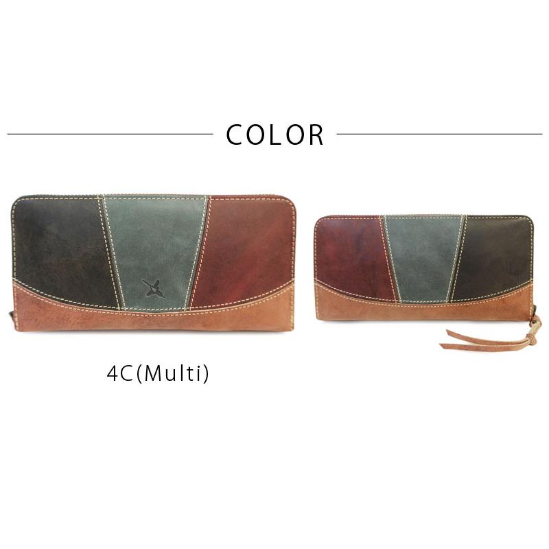 アインソフ Ain Soph ラウンドファスナー長財布 財布 Hard Pull-up