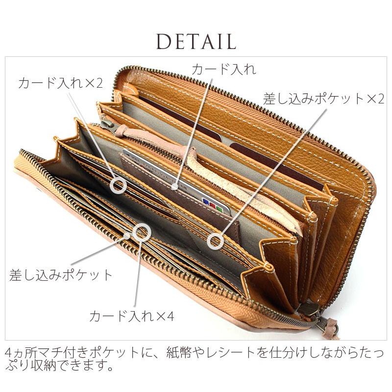 Ain Soph アインソフ ラウンドファスナー長財布 財布 サイフ  