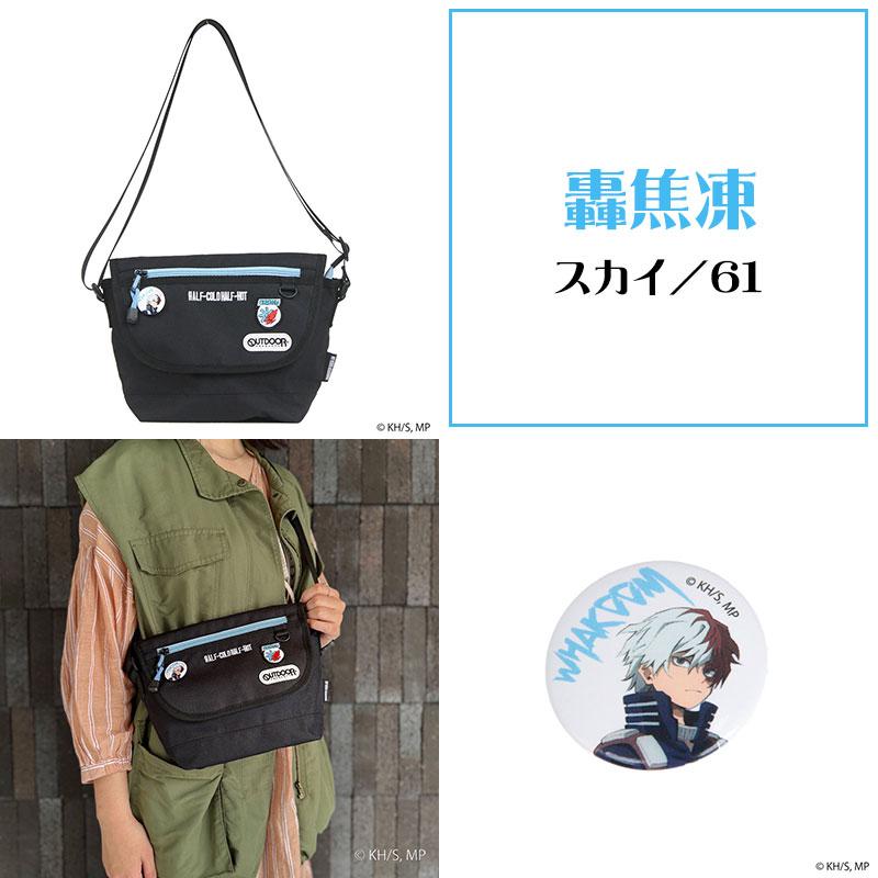 OUTDOOR PRODUCTS 僕のヒーローアカデミア×OUTDOOR 缶バッチ フラップ