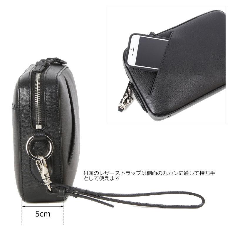 PID ピーアイディー クラッチ セカンドバッグ ポーチ 牛革 レザー