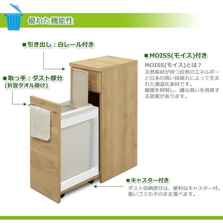 ゴミ箱 おしゃれ ダストボックスカウンター キッチンカウンター