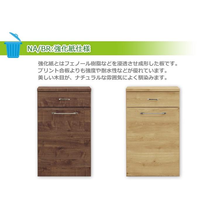 ゴミ箱 おしゃれ ダストボックスカウンター キッチンカウンター 2分別