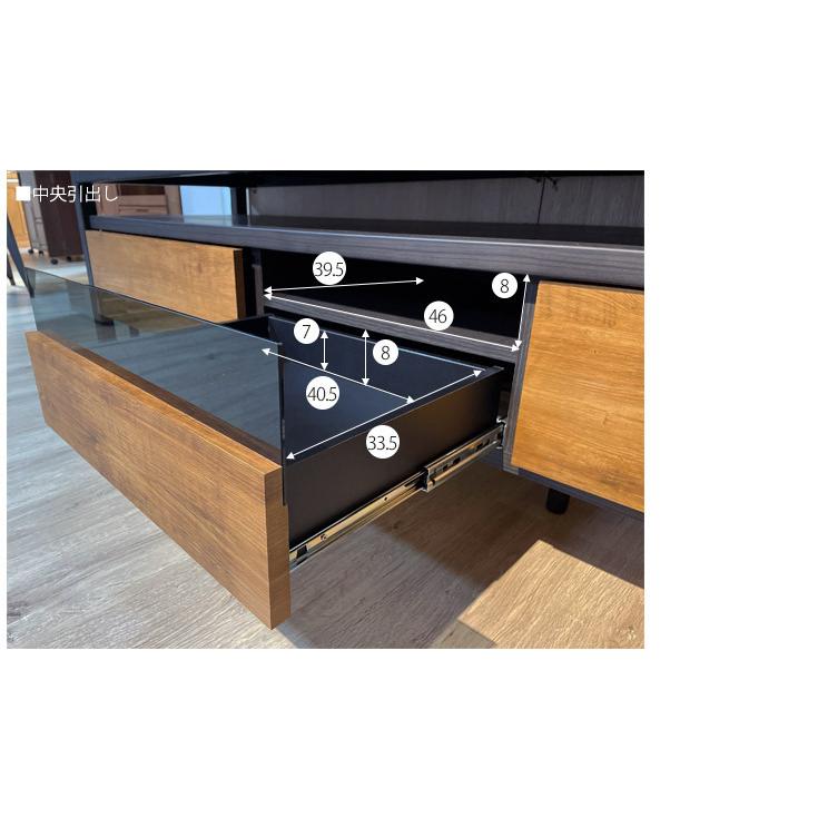 ACTUS テレビボード 木製 北欧スタイル モダン 家具 Z116 テレビ台 テレビボード 日本製 幅180 ガラス おしゃれ 北欧