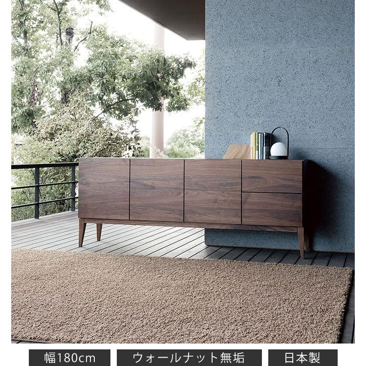 キャビネット 幅180 サイドボード 収納家具 国産 間仕切り 木製 キャビネット 幅180 サイドボード 収納家具 国産 間仕切り 木製