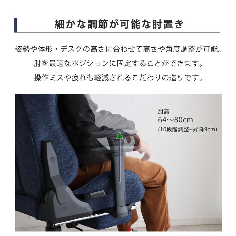 ゲーミングチェア ファブリック リクライニングチェア オフィス ゲーミングチェア ファブリック リクライニングチェア オフィス