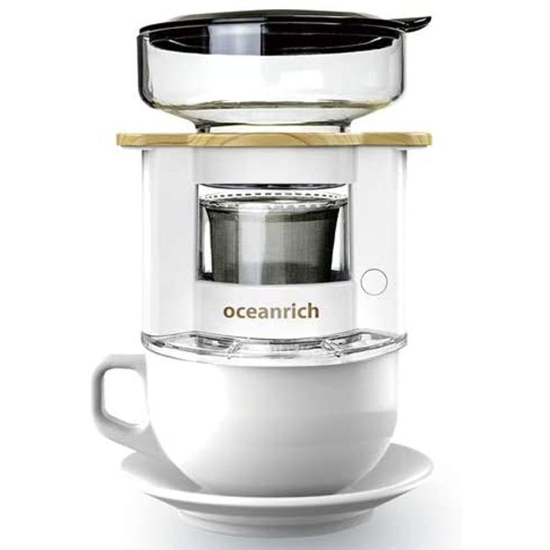 SALE/98%OFF】オーシャンリッチ(Oceanrich) 自動ドリップコーヒーメーカー UQ-CR8200WH (ホワイト) コーヒーメーカー オーシャンリッチ(Oceanrich) 自動ドリップ・コーヒーメーカー ブラック UQ-CR8200BL