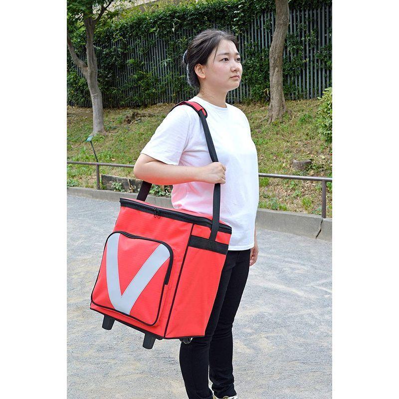 新品未使用！ メテックス 緊急避難セット 赤 34×35×45cm EX.48 ニューベーシックDX 2~3人用 防災セット EX48BXWNBD 【2195515602】(12553円)