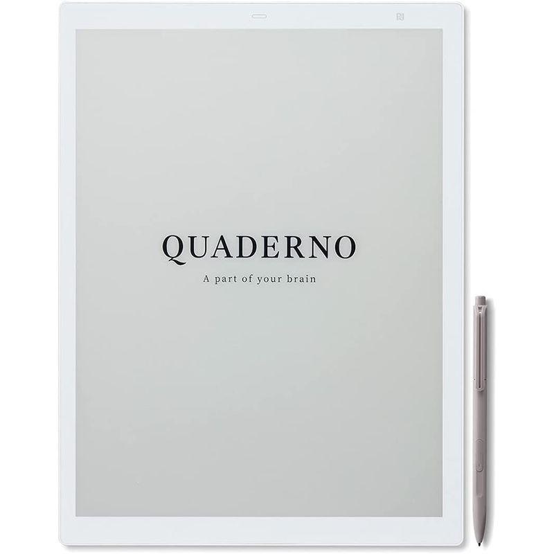 代引可】 公式富士通 13.3型フレキシブル電子ペーパー QUADERNO