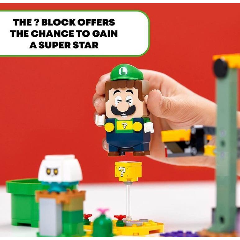レゴ(LEGO) スーパーマリオ レゴ ルイージ と ぼうけんのはじまり 〜 スターターセット 71387 男の子 女の子 6歳 プレゼントの画像