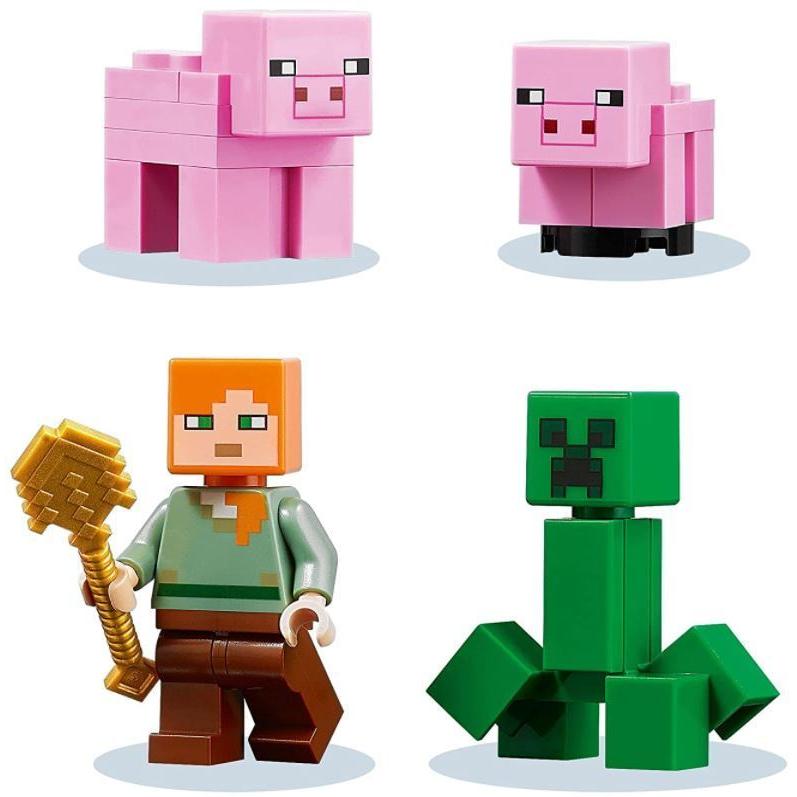 LEGO（レゴ） マインクラフト ブタのおうち 21170 8歳 男の子 女の子