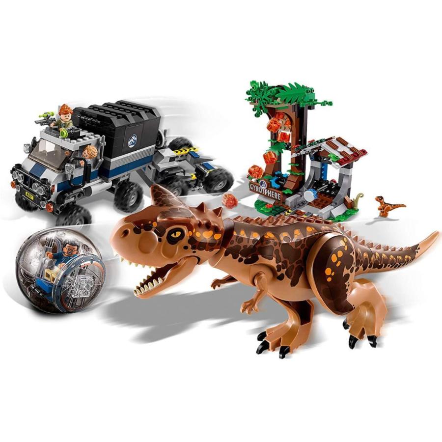 LEGO レゴ(LEGO)ジュラシック・ワールド カルノタウルス対ジャイロ  