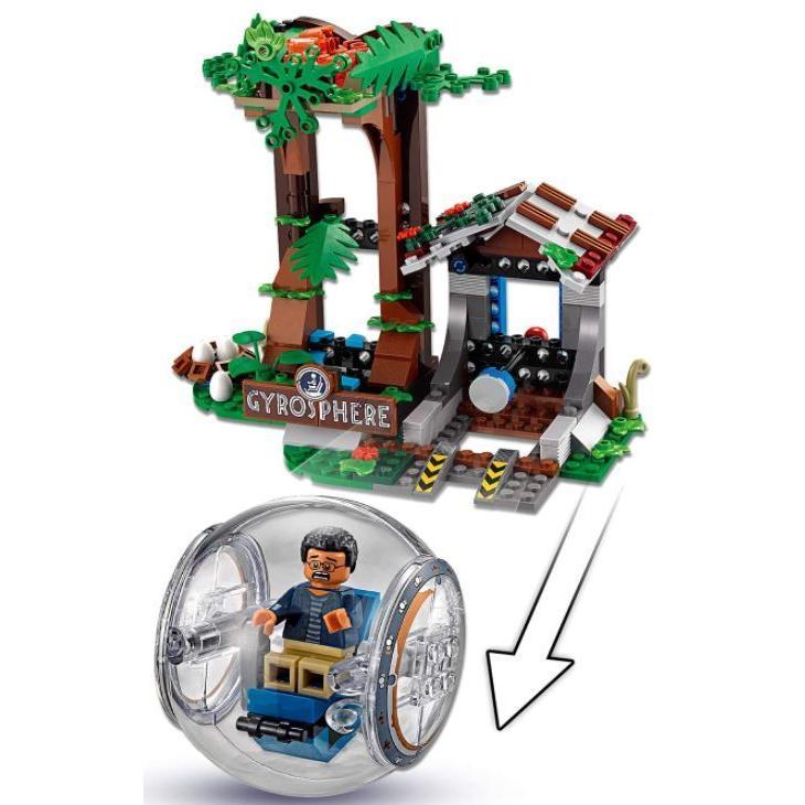 LEGO レゴ(LEGO)ジュラシック・ワールド カルノタウルス対ジャイロ  