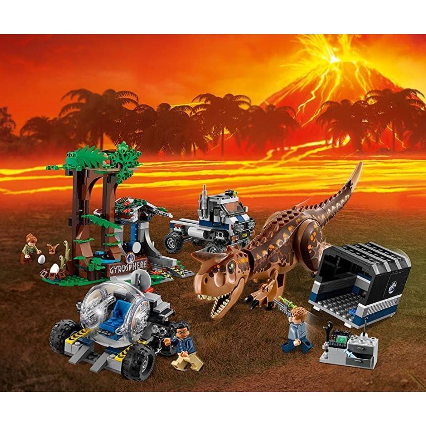 LEGO レゴ(LEGO)ジュラシック・ワールド カルノタウルス対 LEGO レゴ(LEGO)ジュラシック・ワールド カルノタウルス対