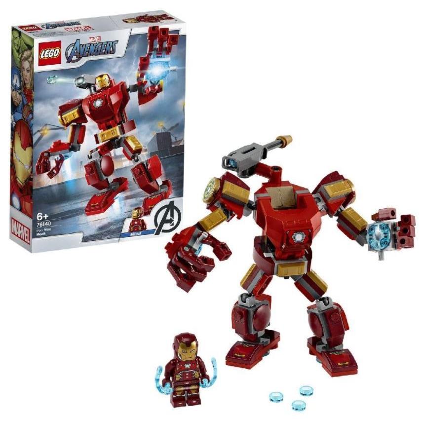 レゴ(LEGO) スーパー・ヒーローズ アイアンマン・メカスーツ 76140 男の子 6歳 プレゼント |  | 01