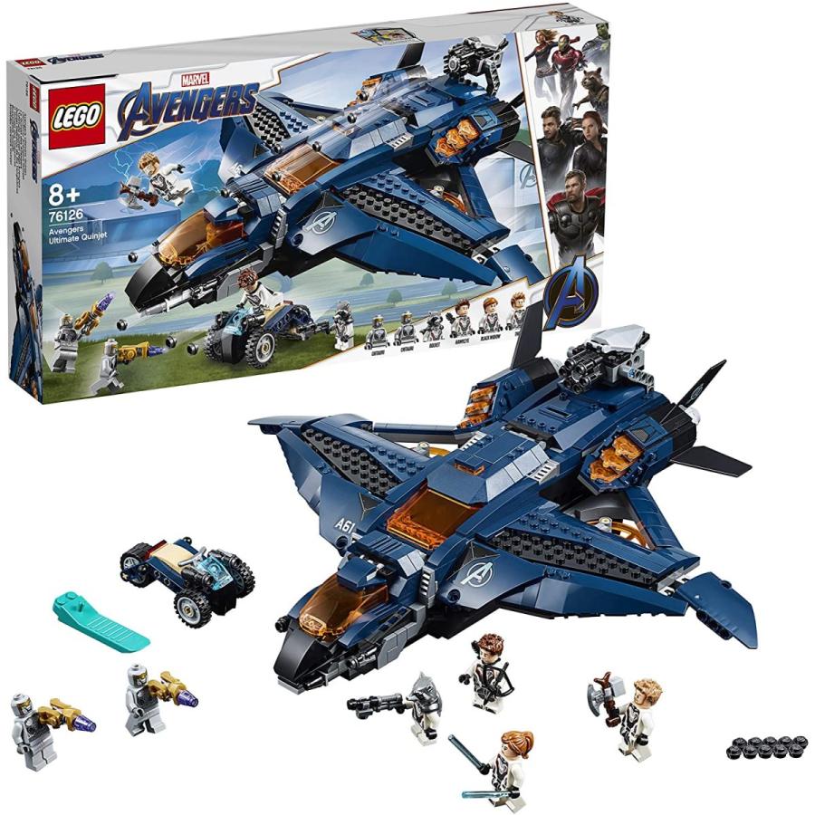 レゴ(LEGO) スーパー・ヒーローズ アベンジャーズ・アルティメット・クインジェット 76126