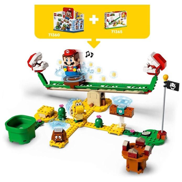 LEGO レゴ(LEGO) スーパーマリオ パックンフラワー の バランス
