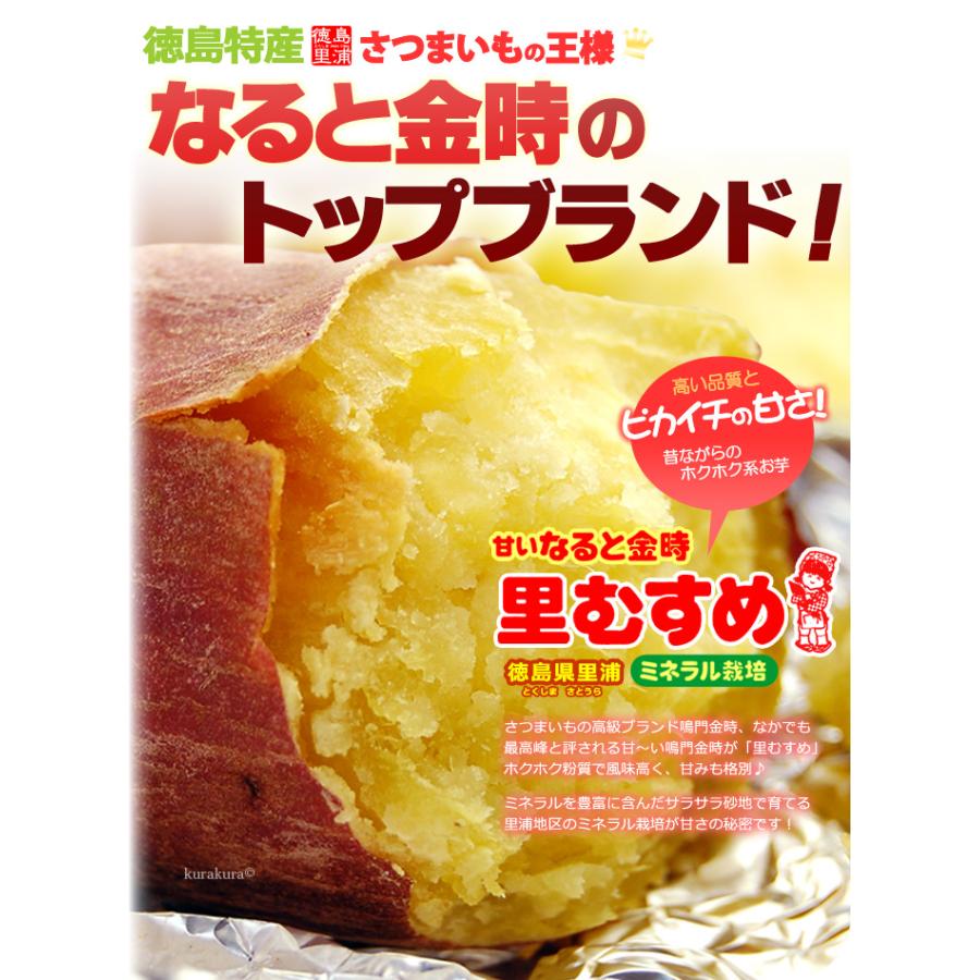 なると金時 里むすめ (M-L/5kg) 徳島県 里浦産 贈答ランク なると金時 里むすめ (M-L/5kg) 徳島県 里浦産 贈答ランク