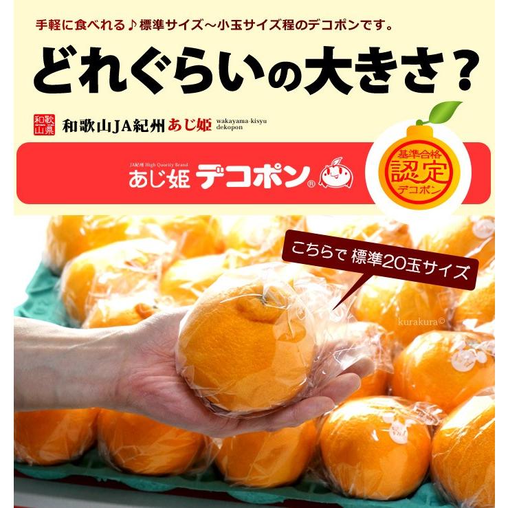 紀州選果場 長期貯蔵 デコポン (20-24玉/約5kg) 和歌山産 旧あじ 紀州選果場 長期貯蔵 デコポン (20-24玉/約5kg) 和歌山産 旧あじ