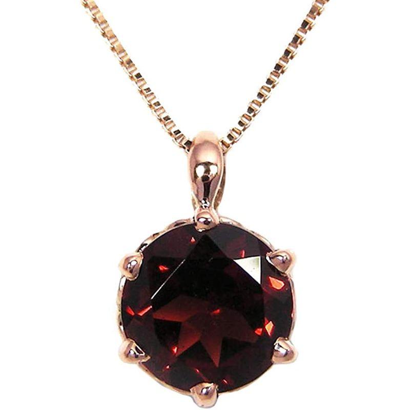 ファッションジュエリーem ガーネット ピンクゴールド K10 10金 10k 大粒 ネックレス レディース ガーネット ピンクゴールド K10 10金 10k 大粒 ネックレス レディース 　