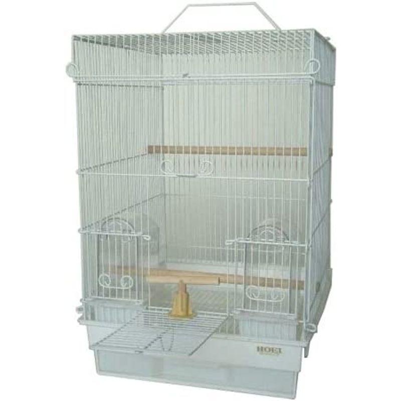 HOEI　インコ　鳥かご用スタンド　使用済み　中古 HOEI ピュアホワイト ホーエイ 35手のり 鳥かご 手のり 小型インコ 35