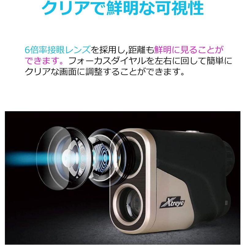 《送料込》 エクストレイ(Xtreye) RF600 BK/GD ゴルフレーザー距離計 高速計測 手ブレ補正 高低差測定機能 振動でお知らせ スキャンモ 【V2367603522】(13542円)
