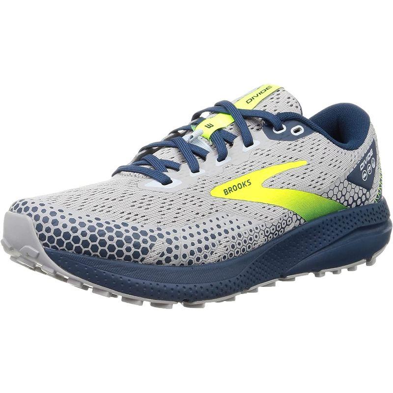 新入荷!!【日本未発売】 ブルックス トレイルランニングシューズ 軽量 クッション ディバイド 3 グレー_メンズ 26.0 cm D 【H1732417027】(9909円)