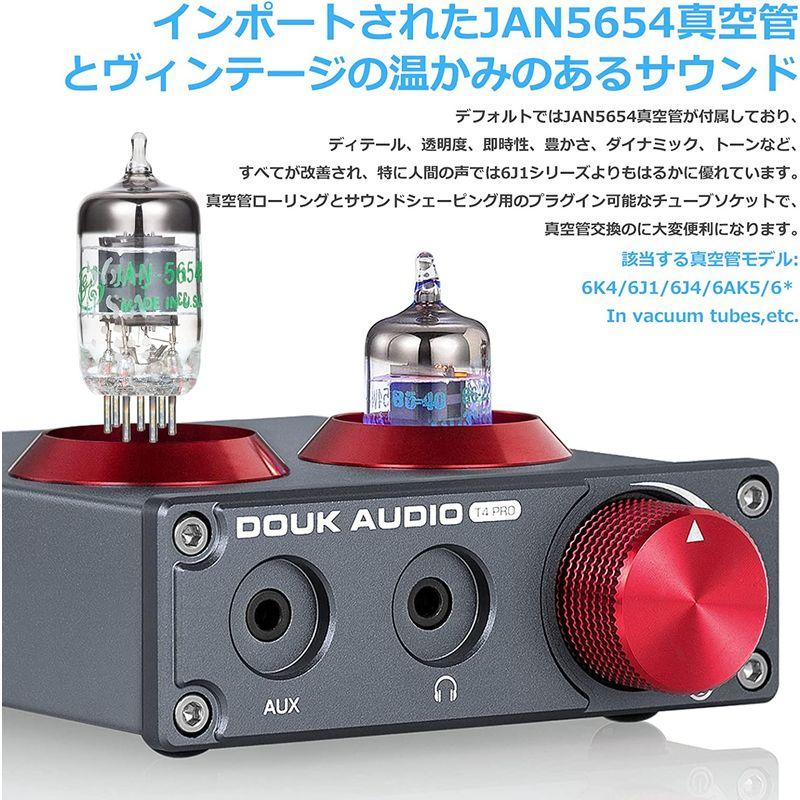 Nobsoud Douk Audio T4 PRO Mini 5654 真空管 フォノプリアンプ ホーム ステレオオーディオ プリアンプ ヘ 6
