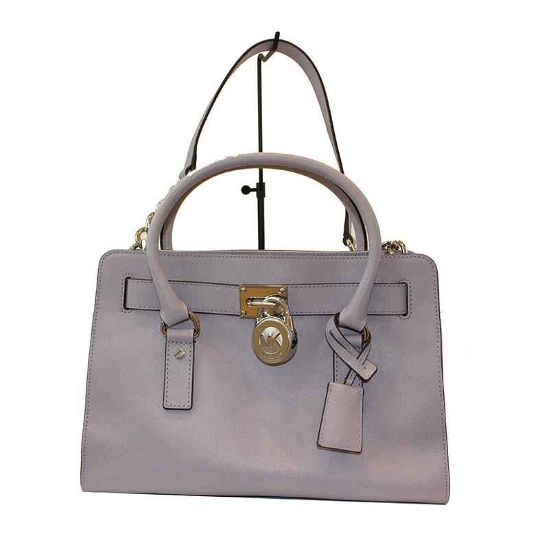 マイケル コース Michael Kors サッチェルハミルトン パープル ハンドバッグ ショルダーバッグ レディース 中古 Okura ヤフーショッピング店 通販 Yahoo ショッピング