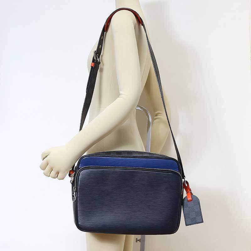 ルイ ヴィトン Louis Vuitton エピ グラフィット ナイルnm スリム M ショルダーバッグ メンズ 中古 Okura ヤフーショッピング店 通販 Yahoo ショッピング