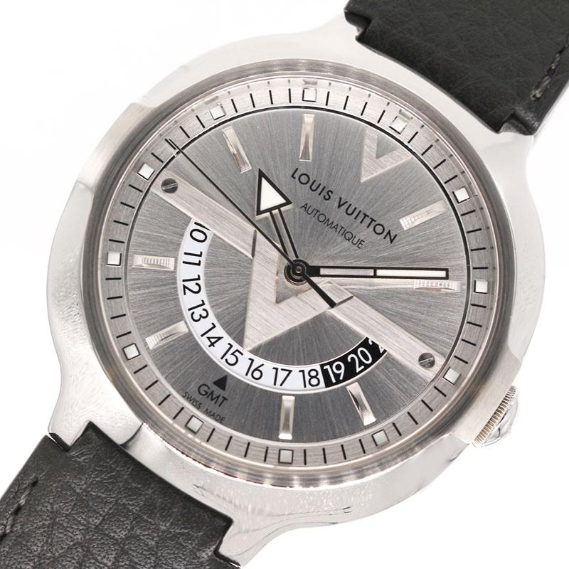 ルイ ヴィトン Louis Vuitton ヴォヤジャーgmt Q7d34 腕時計 メンズ 中古 Okura ヤフーショッピング店 通販 Yahoo ショッピング