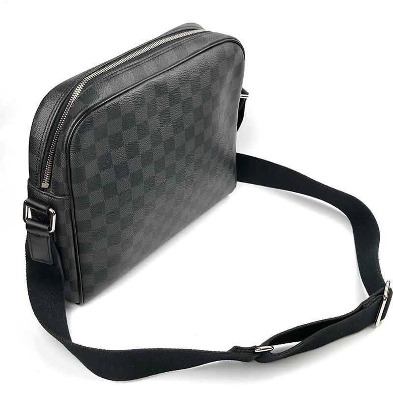 ルイ ヴィトン LOUIS VUITTON ショルダーバッグ デイトン PM ショルダーバッグ N41408 ダミエ グラフィット メンズ