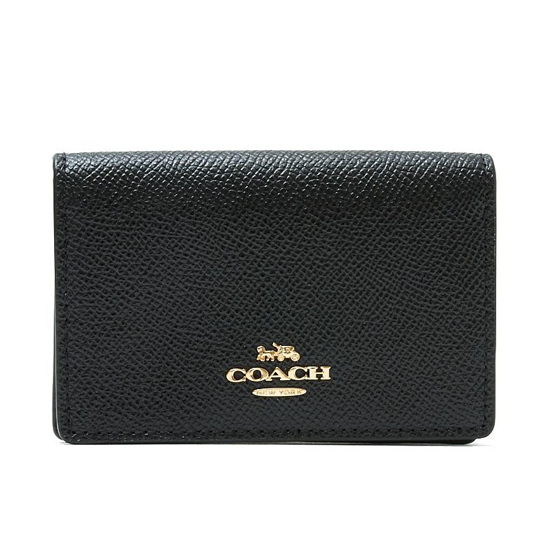 コーチ Coach カードケース ブラック レザー 名刺入れ レディース メンズ 中古 Okura ヤフーショッピング店 通販 Yahoo ショッピング