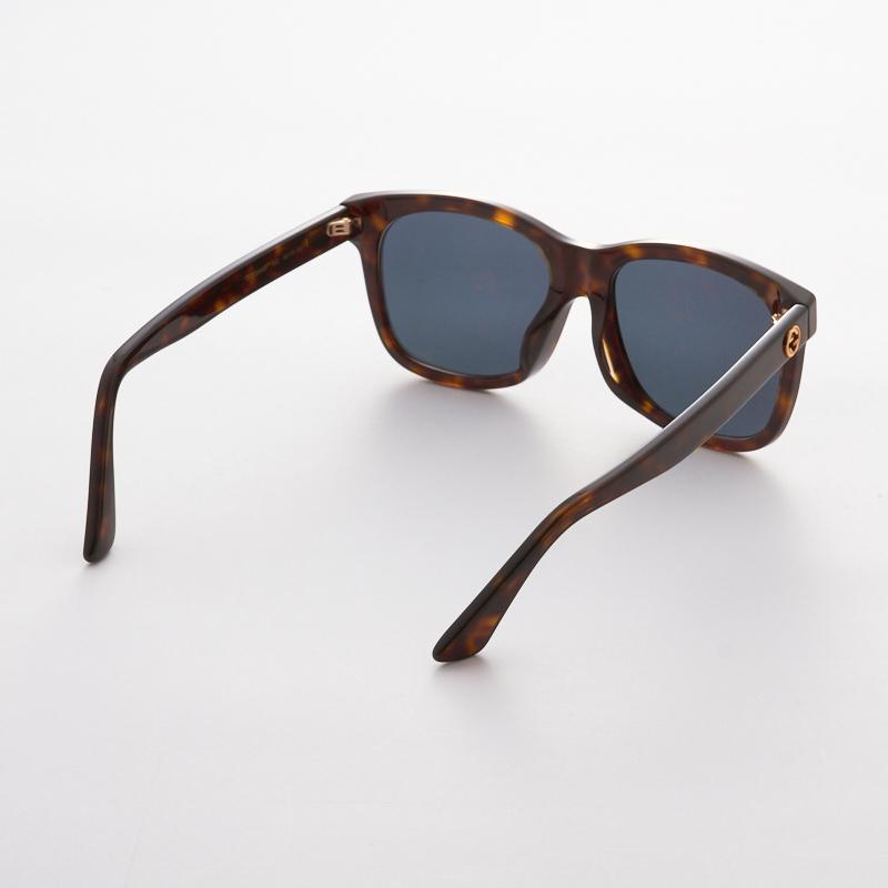 GUCCI グッチ サングラス インターロッキ ング GG ロゴ ブラウン GUCCI（グッチ） インターロッキングG サングラス (度付き) GG0326SA