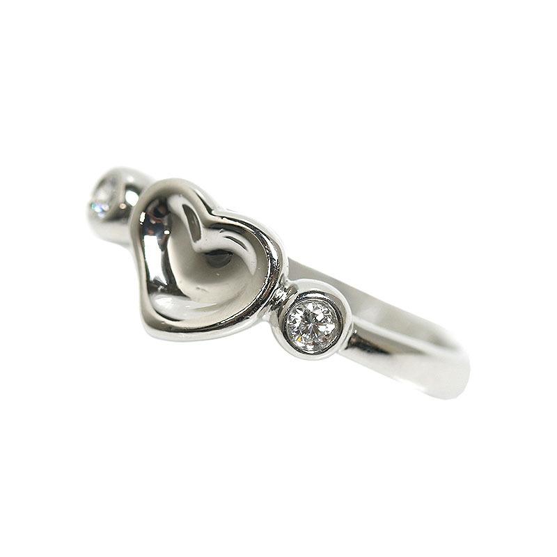 ティファニー Tiffany Co エルサ ペレッティ フルハートリング 指輪 ダイヤモンド ジュエリー アクセサリー 中古 Okura ヤフーショッピング店 通販 Yahoo ショッピング