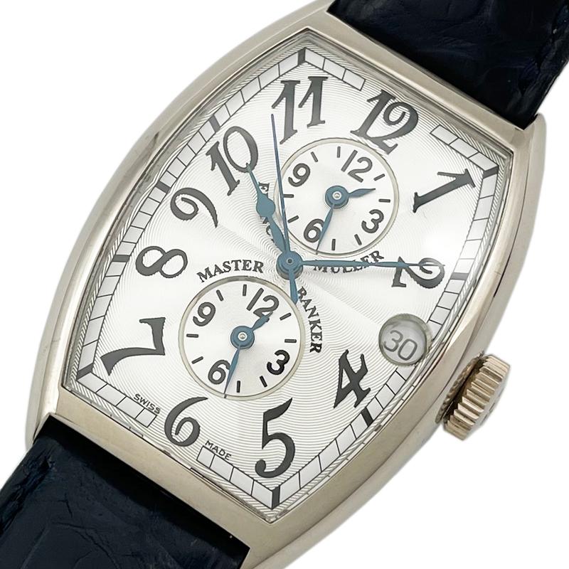 割引価格 中古 腕時計 メンズ 自動巻き シルバー 5850MB マスターバンカー MULLER FRANCK フランク・ミュラー 腕時計  フランク・ミュラー - メンズ腕時計 - www.affaires-sociales.gouv.cg